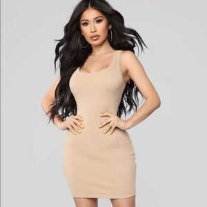 Nude dress